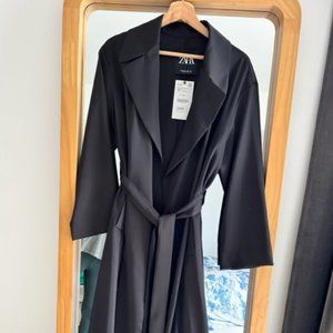 NWT - Belted Longline Topcoat M